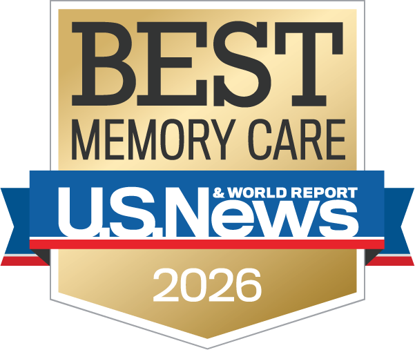 Best Memory Care 2026 badge